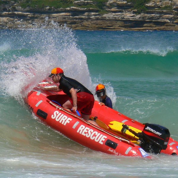 lifeguard at work